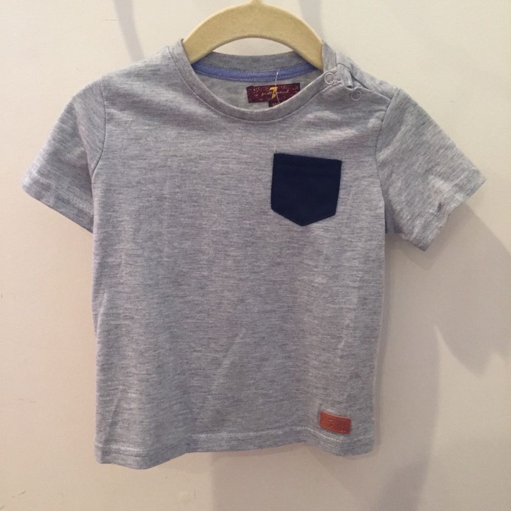 NWT Boys 18m 7 For All Man Kind T-shirt
